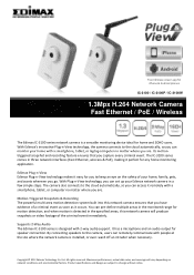 Edimax IC-3100W Datasheet