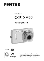 Pentax 19251 M30 Operating Manual