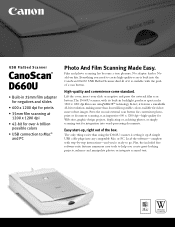 Canon CanoScan D660U CSD660U_spec.pdf