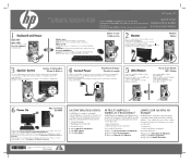 HP A6110n HP Pavilion Home PC - Setup Poster