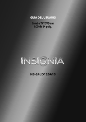 Insignia NS-24LD120A13 User Manual (Spanish)