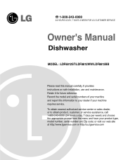 LG LDF8812ST Owner's Manual