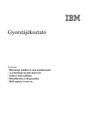 Lenovo NetVista M41 (Hungarian) Quick reference guide