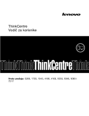 Lenovo ThinkCentre M81 (Croatian) User Guide
