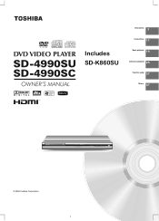 Toshiba SD-K860SU Owners Manual