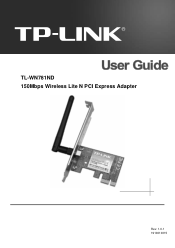 TP-Link TL-WN781ND User Guide