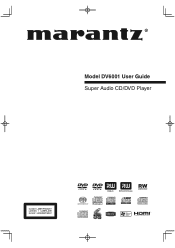 Marantz DV6001 DV6001 User Manual