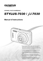 Olympus STYLUS-7030 STYLUS-7030 Manuel d'instructions (Fran栩s)
