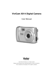 Vivitar X014 Camera Manual