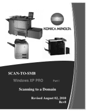 Konica Minolta bizhub C20/C20X Scanner Reference