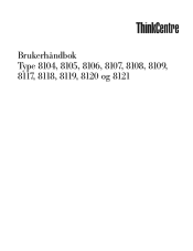 Lenovo ThinkCentre M51 (Norwegian) User guide
