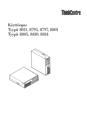 Lenovo ThinkCentre M55 (Finnish) User guide