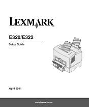 Lexmark E320 Setup Guide