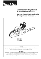 Makita DCS51020 Owners Manual
