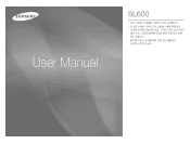 Samsung SL600 User Manual (user Manual) (ver.1.0) (Korean)