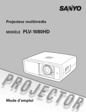 Sanyo PLV-1080HD Owners Manual