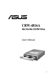 Asus CRW-4816A User Manual