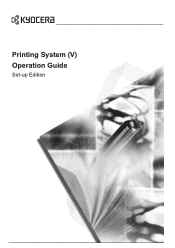Kyocera KM-6030 Printing System (V) Operation Guide (Setup Edition) Rev-1