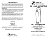 Lasko AC4825W User Manual