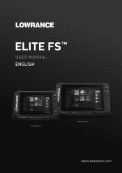 Lowrance Elite FS 7 All-Season Pack Elite FS User Manual