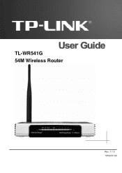 TP-Link TL-WR541G User Guide