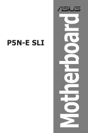 Asus P5N-E P5N-E SLI English Edition User's Manual
