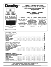 Danby DER2099W Product Manual