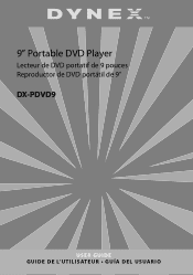 Dynex DX-PDVD9 User Manual (English)