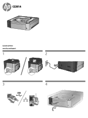 HP Color LaserJet Enterprise MFP M680 1x500 Sheet Feeder Installation Guide