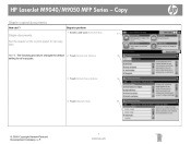 HP LaserJet M9040/M9050 HP LaserJet M9040/M9050 MFP  -  Job Aid - Copy