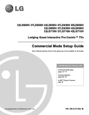LG 32LD650H Setup Guide