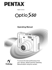 Pentax 18041 S50 Operating Manual