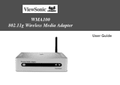 ViewSonic WMA100 User Guide