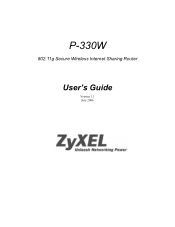 ZyXEL P-330W User Guide