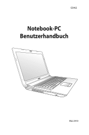 Asus PRO5MSV User's Manual for German Edition