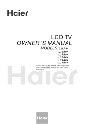 Haier L32A9A-A User Manual