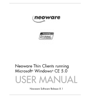 HP Neoware e90 Neoware Thin Clients running Microsoft® Windows® CE 5.0 User Manual