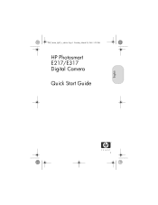 HP Photosmart E217 Quick Start Guide