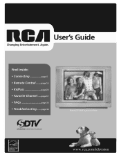 RCA 32V524T User Manual