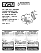 Ryobi BG612G Manual 1