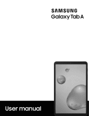 Samsung Galaxy Tab A 8.4 2020 Sprint User Manual