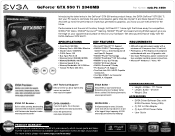 EVGA GeForce GTX550 Ti PDF Spec Sheet