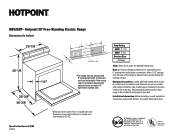 Hotpoint RB525DPWH Quick Specs