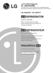 LG LSC26945SW User Guide