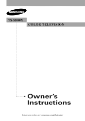 Samsung TX-S2040 User Manual (user Manual) (ver.1.0) (English)