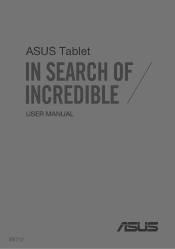 Asus Fonepad User Manual