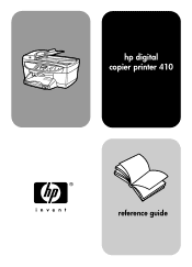 HP 410 HP Digital Copier printer 410 - (English) Reference Guide