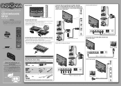 Insignia NS-42L260A13A Quick Setup Guide (Spanish)