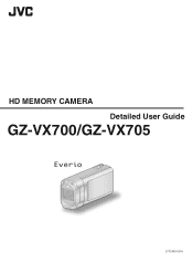 JVC GZ-VX700BUS User Manual - English