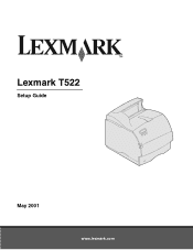 Lexmark T520 Setup Guide